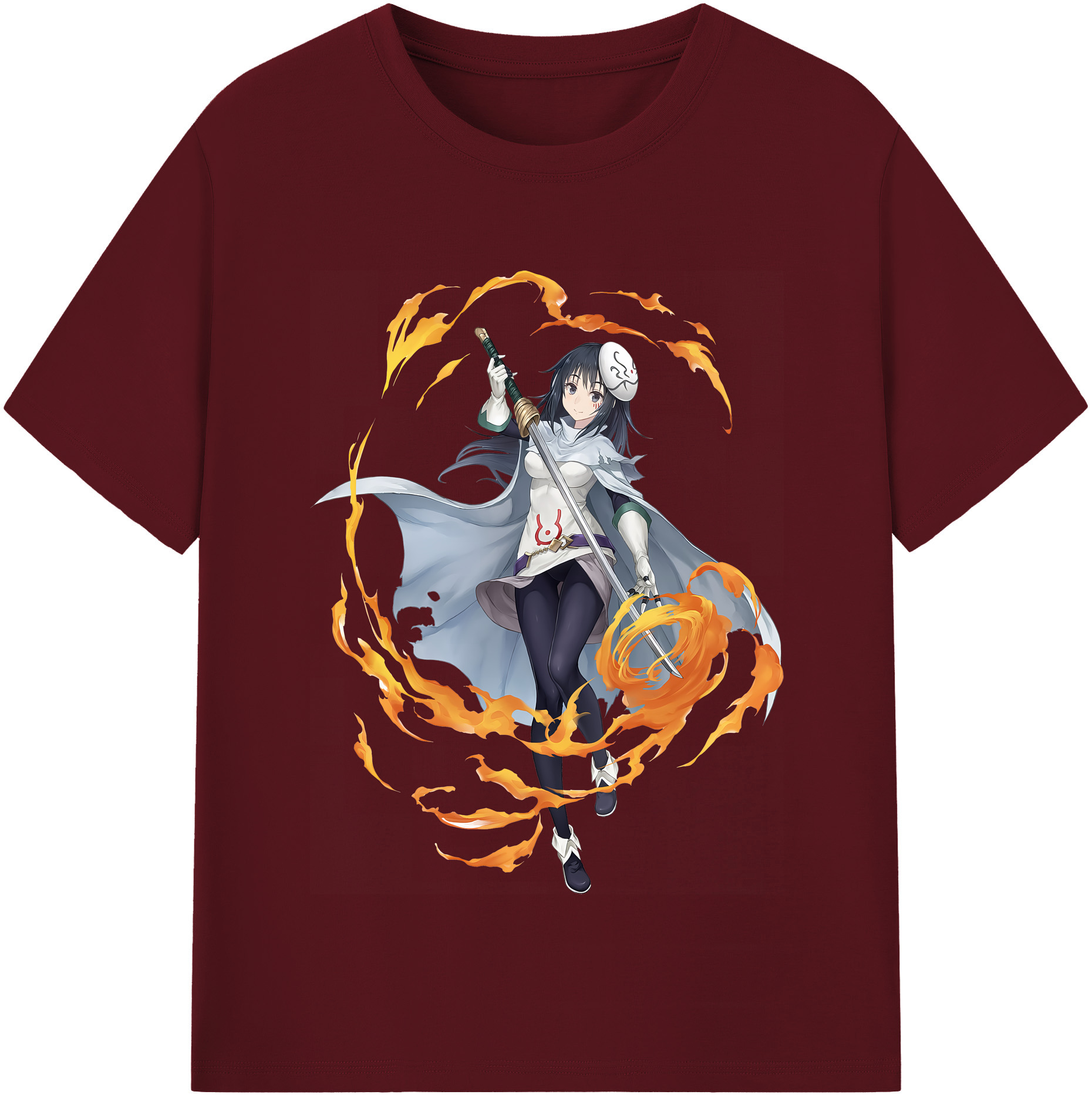 （画像用） 転スラ Regarding Reincarnated to Slime 綿100％半袖Tシャツ（フロントプリント）